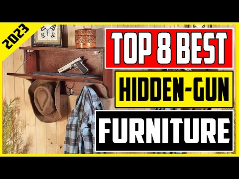 2023's Best Hidden Gun Concealment Furniture Revealed  Top Picks & Reviews