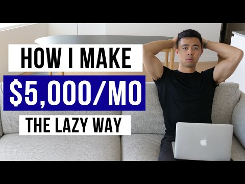 The LAZIEST Ways To Make Money Online TODAY (In 2024)