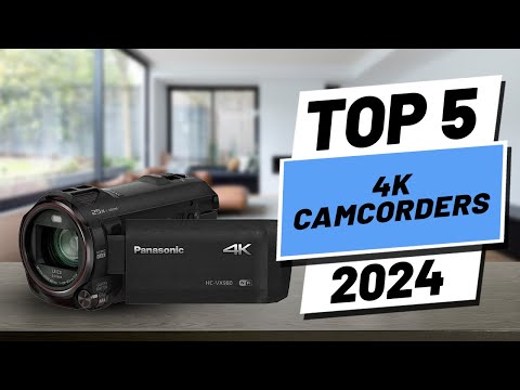 Top 5 BEST 4K Camcorders in [2024]