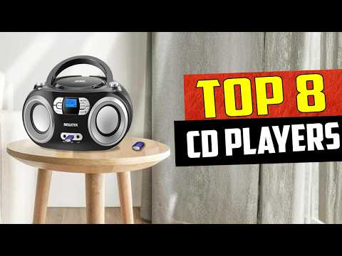 Top 8 BEST CD Players in 2026 Don't Buy Until You Watch This!
