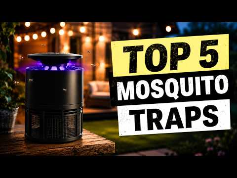 Top 5 BEST Mosquito Traps & Bug Zappers (2026) | Don't Buy Until You Watch!