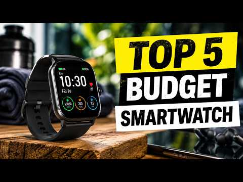 Top 5 BEST Budget Smartwatches of (2026) | Don't Buy Until You Watch!