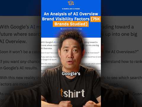 The #1 ranking factor for AEO