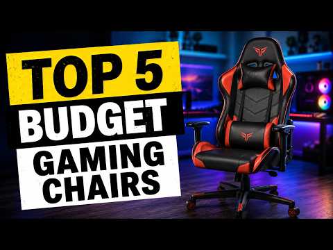 Top 5 BEST Budget Gaming Chairs (2026) – BETTER Than Expensive Ones